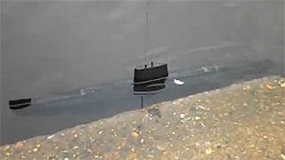 Dynamic diving model submarine